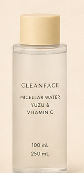 Purbasari Cleanface Micellar Water Yuzu Vitamin C